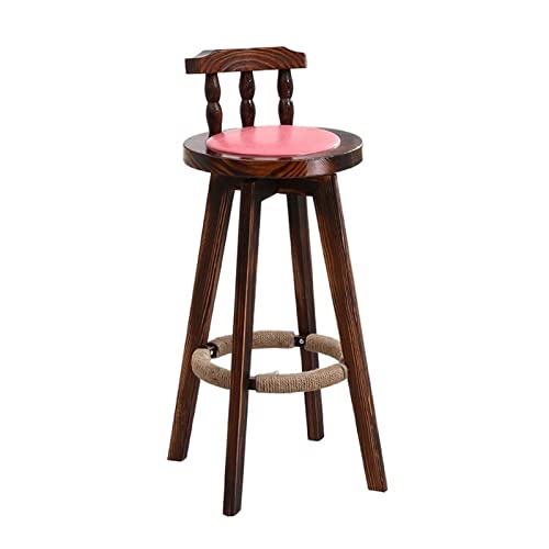 Chaise d'île de restaurant confortable tabouret de bar pivotant C - 2