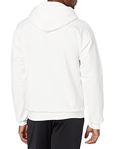 Hanes Men's Ultimate Cotton Heavyweight Pullover Hoodie Sweatshirt, White, X Large #TOP1