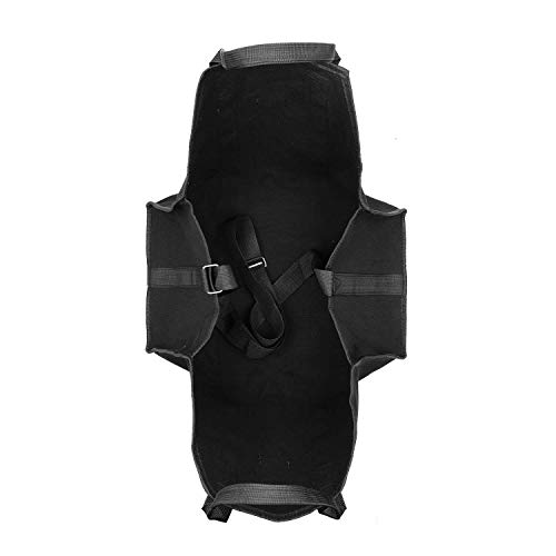 MANNEW Log Carrier Canvas Tote Heavy Duty Firewood Holder Camping Accessories Canvas Shoulder Strap
