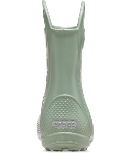 Image of Crocs Kids' Handle It Rain Boots | Waterproof Slip On Shoes | Kids' Rain Boots