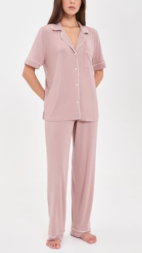 Image of Eberjey Gisele Rib Relaxed Short PJ Set