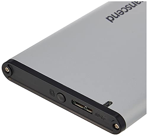 Transcend 6.35 cm (2.5") Portable internal HDD/SSD Enclosure Casing 25S3 - USB 3.1 - Image 2