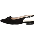Weicher Gehcomfort Peter Kaiser 19541 Damen Ballerinas Schwarz, EU 39