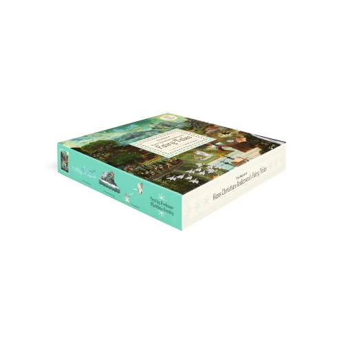 Rompecabezas de 1000 piezas: El mundo de los cuentos de hadas de Hans Christian Andersen, ilustrado por Adam Simpson, marca Laurence King miniatura 5