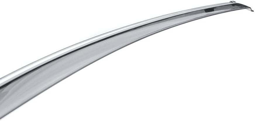 WellVisors Window Visors Wind Deflectors Compatible with Kia 2014-2016 Cadenza with Chrome Trim Rain Guards 3-847KA012