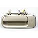 Motorking 6924032041C1 92-96 Toyota Camry Beige 4M9 Replacement Rear Driver Side Outside Door Handle 92 93 94 95 96