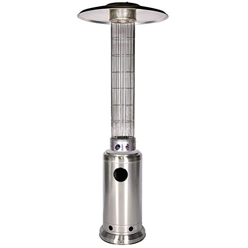 Heizstrahler Für Terrasse Gas Patio Heizung, Dumping- Und Flammenschutz Keine Niveautemperaturregelung Heizbereich 30-80㎡ Außenheizungen,