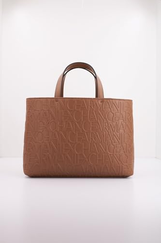 Armani Exchange Borsa Bauletto Logato Cuoio - 7