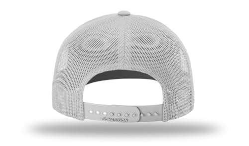 Image of Richardson 112 Trucker Hat - Premium Adjustable Snapback Hat - Structured Six Panel Richardson Blank Caps