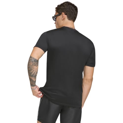 Image of DKNY Men's Short Sleeve Quick Dry 40+ Protection UPF Active Top