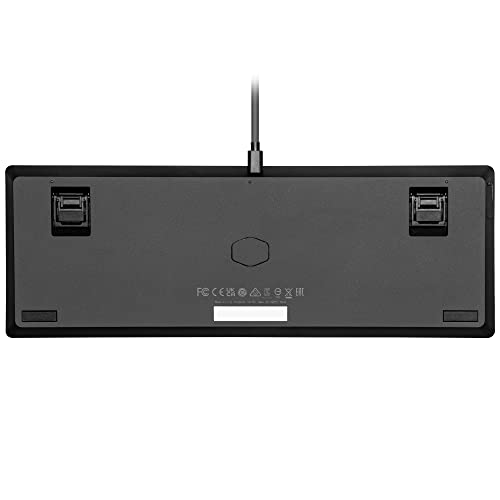 CK720 Tastiera da gioco meccanica - QWERTY IT, Compatto 65%, Interruttori Kailh Box V2 Rossi Sostituibili, Retroilluminazione RGB, Imbottitura in Silicone, Rotella - Cablata, Nera - Tastiera gaming - Immagine 4