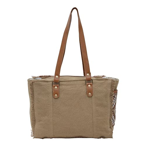 Bolso Tote de Lona Western para Mujer miniatura 4