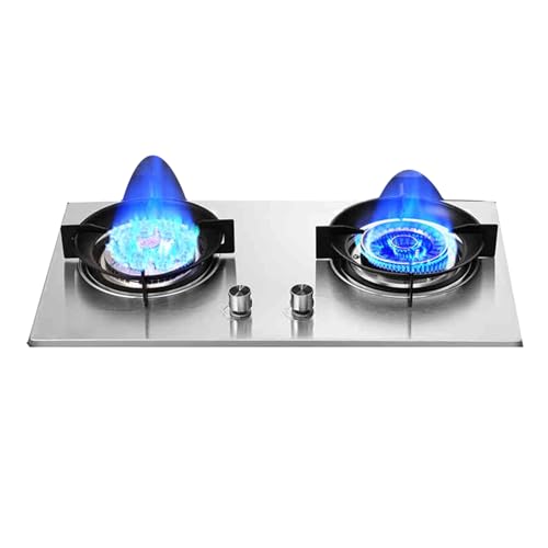 LWZQRVCT Gama De Ollas A Gas Comerciales, Estufa A Gas De Acero Inoxidable De Lado Izquierdo con Quemador Dividido Y Placa De Recolección De Energía, For Restaurante, Hogar(NG)