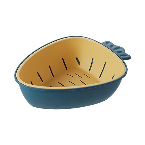 Passoires Pliables,cuisine Fruit Basket Panier De Filtre,panier De Fruits Et Légumes, Pour Pâtes Et Légumes-va Au Lave-vaisselle,orange