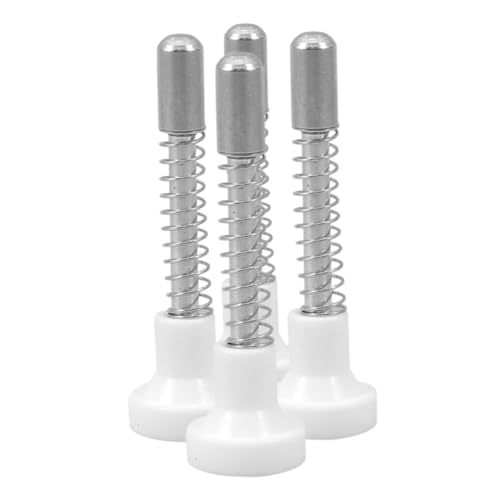 Vaguelly 4 Piezas De Accesorios Para Cuna Pestillo De Puerta De Cuna Placa Protectora Marco De Resorte De Cuna Placa De Ajustable Émbolo De Mosquitera De Ventana Pasadores De