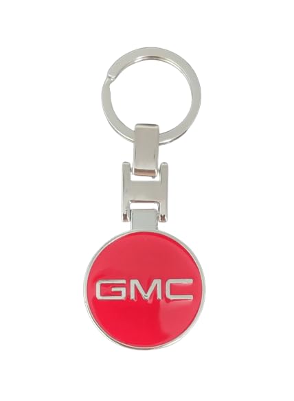 Service Zone Zinc Alloy Metal Keyring compatible with GMC, Keyring for car