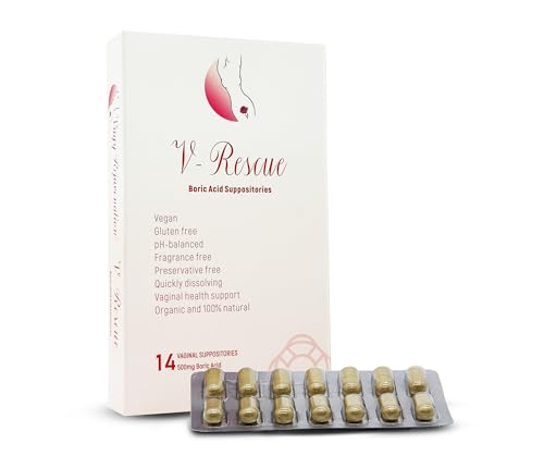 Vagy Rejuvenation V-Rescue - 500 mg Boric Acid 14 Vaginal Applications - Feminine Health