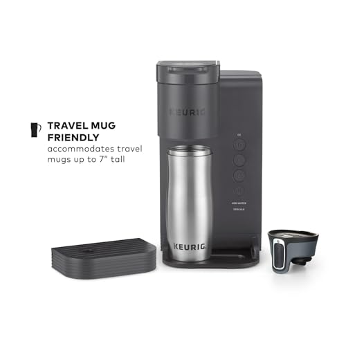 Image of Keurig K-Express Essentials Matte Gray Single-Serve K-Cup Pod Coffee Maker