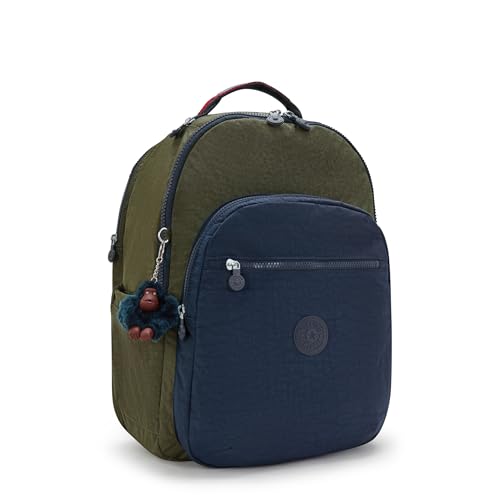Image of Kipling Women's Seoul Extra Large 17 inch Laptop Backpack, Durable, Roomy with Padded Shoulder Straps, Built-In Protective Sleeve