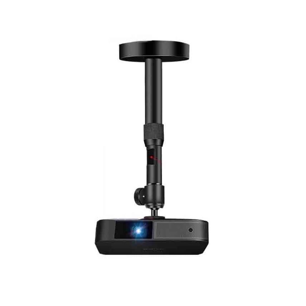 LJHFG63KUYT Projector stand Projector Bracket Hanging Wall Universal Telescopic Fixed Ceiling ﻿ Home Cinema(Black)