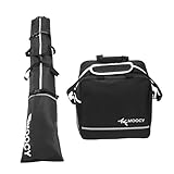 Si quieres ser acolchado, una bolsa de esquí acolchada es la elección perfecta. Buena calidad, suficiente espacio para snowboard. Bolsa de snowboard impermeable, organizador de almacenamiento de