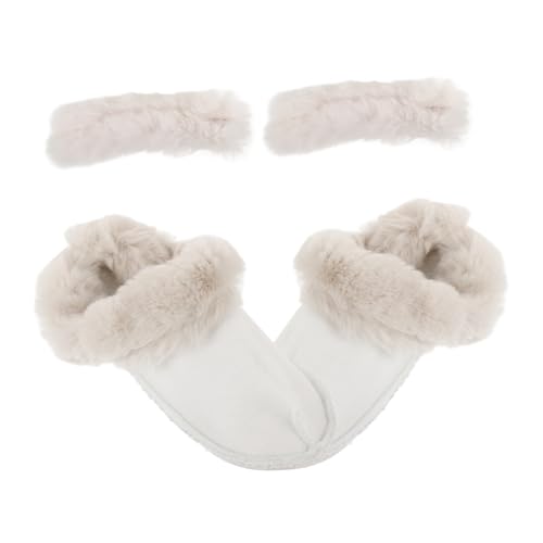 Forros de zapato desmontables de felpa para zuecos miniatura 1
