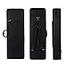 FINO 4/4 Full Size Violin Case Professional Oblong Violin Hard Case with Built-in Hygrometer,Super Lightweight Portable Carrying Bag Slip-On Cover with Backpack Straps,Black