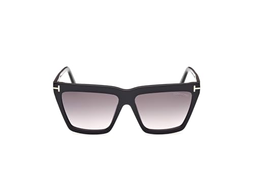 Tom Ford EDEN FT 1110 Black/Smoke Shaded 56/14/140 women Sunglasses