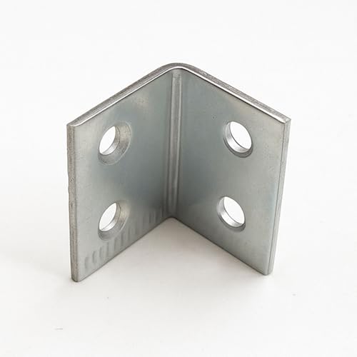 L Demiri 30x20x20 mm Metal Gönye (50 Adet) Raf Köşe Sabitleme Mobilya Bağlantı Destek Parçası