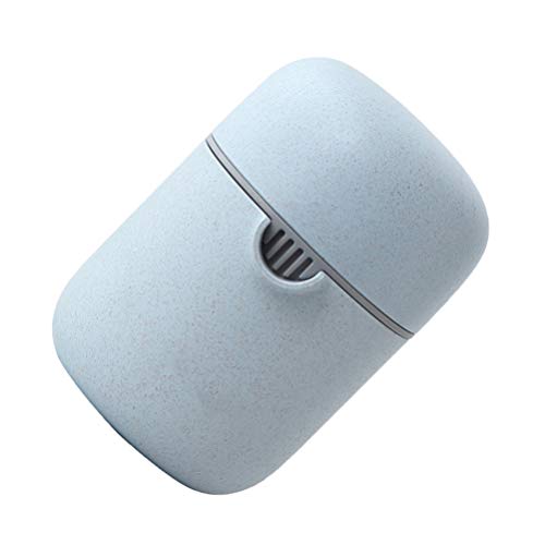 UPKOCH – Garrafa manual de suco de frutas com prensa manual e copo de frutas multiuso com tampa para