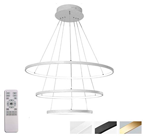 Suspension LED à 3 anneaux dimmables, le cadeau idéal pour un anniversaire de mariage