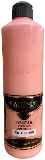 Cadence Akrilik Boya 500ML 9036 Bebek Pembe Ahşap Boyası
