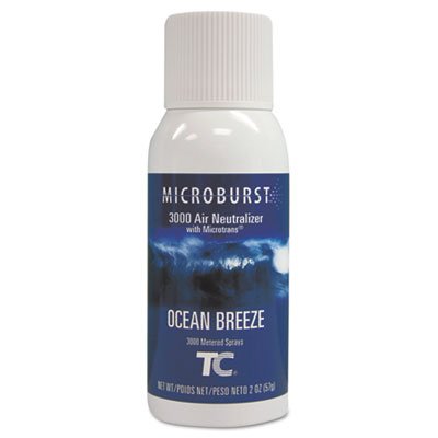 TC� Microburst 3000 Refill, Ocean Breeze, 2oz, Aerosol