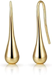 Gold Plated Teardrop Earrings