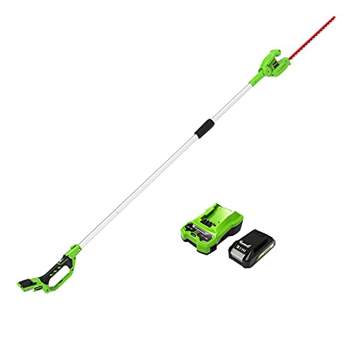 G24PH51K2 Cordless Pole Hedge Trimmer with Split Shaft (w Battery and Charger)