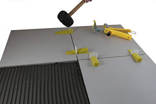 Spurstange – Basis zum Nivellieren von Abstandshaltern SAP3 – Platzierung von Fliesen 0/12 mm – Flucht 2 mm – Beutel mit 250 Stück
