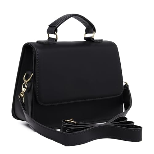 Bolsa Feminina De Ombro Pequena Tira Colo(Preto)