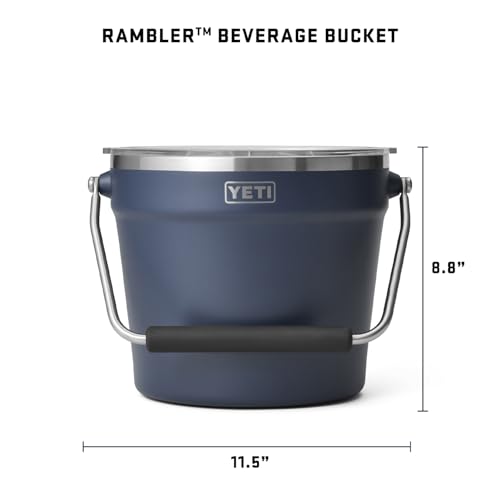 Image of YETI Beverage /Ice Bucket, Holds 6 Longnecks or 3 Bottles of Wine