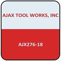 Ajax Tools 276-18 Flat Chisel, Jumbo Shank, 18" Length, 15/16" Blade Width
