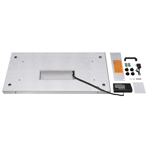 Báscula electrónica veterinaria 440lbs acero inoxidable gran plataforma miniatura 5