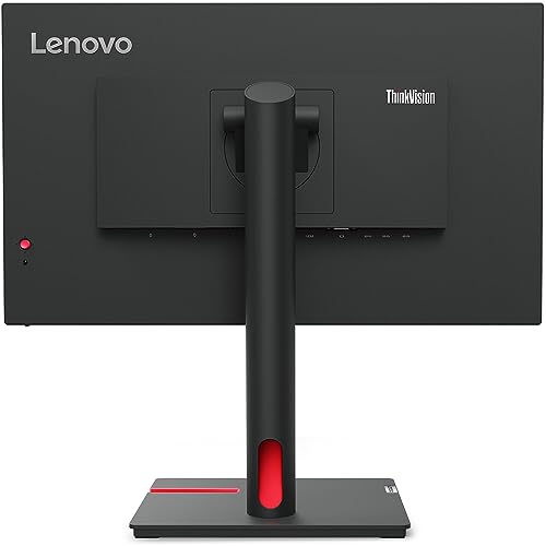 Image of Lenovo ThinkVision T24v 24-inch, 2-Pack Bundle with T24i, HDMI, DisplayPort, Webcam, Speaker, Microphone, Dual Monitor Stand, ThinkPad USB-C Dock, MK270 Wireless Keyboard and Mouse, and Wrist Pad