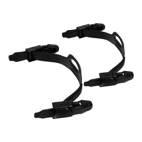 SOIMISS Correas Ajustables para Aletas con Hebillas de Liberación Rápida Correas de TPR Resistentes para Snorkel Buceo y Compatibles con Talón Abierto