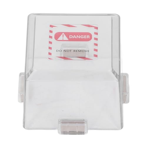 Emergency Stop Protective Cover Glass Resin PC Material Push Button Switch Guard with Detachable Design for Industrial Safety Lockout Areas Magnetic Insulated Flame Retardant