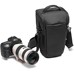 Bolso Manfrotto Manfrotto Advanced Holster L III, Funda para Cámara, Bolsa para Cámara Réflex y sin Espejo con Objetivo, Funda para Cámara con Montura para Trípode y Cubierta para la Lluvia, Accesorios de Fotografía