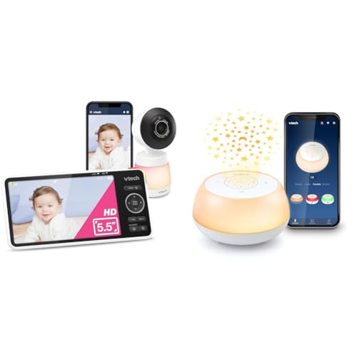 Bundle of VTech Smart HD Plus + BC8213 V-Hush Junior Sleep Training Soother