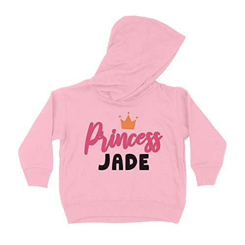 Princess Jade Kids Hoodie Sweatshirt Toddler 2T Light Pink