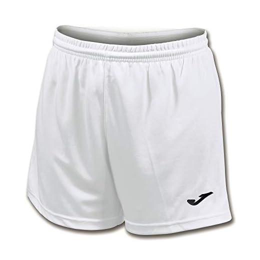 Joma Paris II Pantalones Cortos Deportivos, Mujer, Blanco (200), M