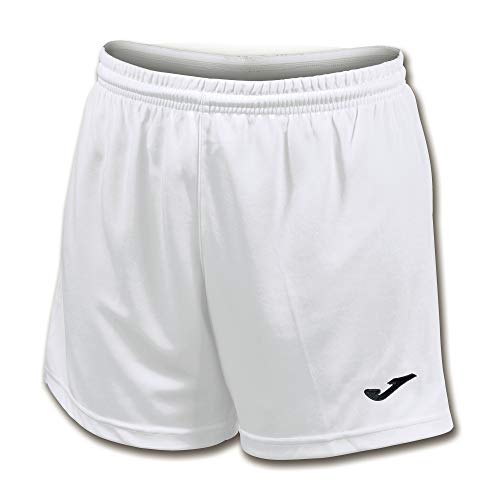 Joma Paris II - W, Pantalones Cortos Deportivos Mujer, Blanco, L
