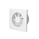 Silencieux et peu bruyant Ventilateur de Ventilation domestique puissant de 4/6/8 pouces, Purification de l\'air, salle de bains, déshumidification, hotte de cuisine, extracteur de fumée, 110V 220V(4 inch machine,110V)