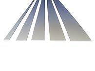 Dimensions: 50mm wide x 3mm thick x 1 Metre Long, ideal for various DIY and craft projects. Material: Made of durable, rigid unplasticised polyvinyl chloride (UPVC) plastic. Colour: Crisp white finish for a clean, modern look. Versatile: Suitable for...